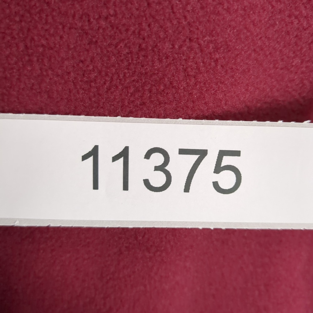 GAP Mens Fleece Pullover‎ 1/4 Zip Mock Neck Maroon Burgundy Size L Embroidered - Picture 11 of 11